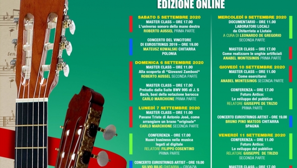 28th Edition - poster and concerts program - 2020 - Online Edition